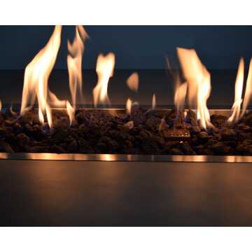 Turin Light Gray Fire Table - Liquid Propane