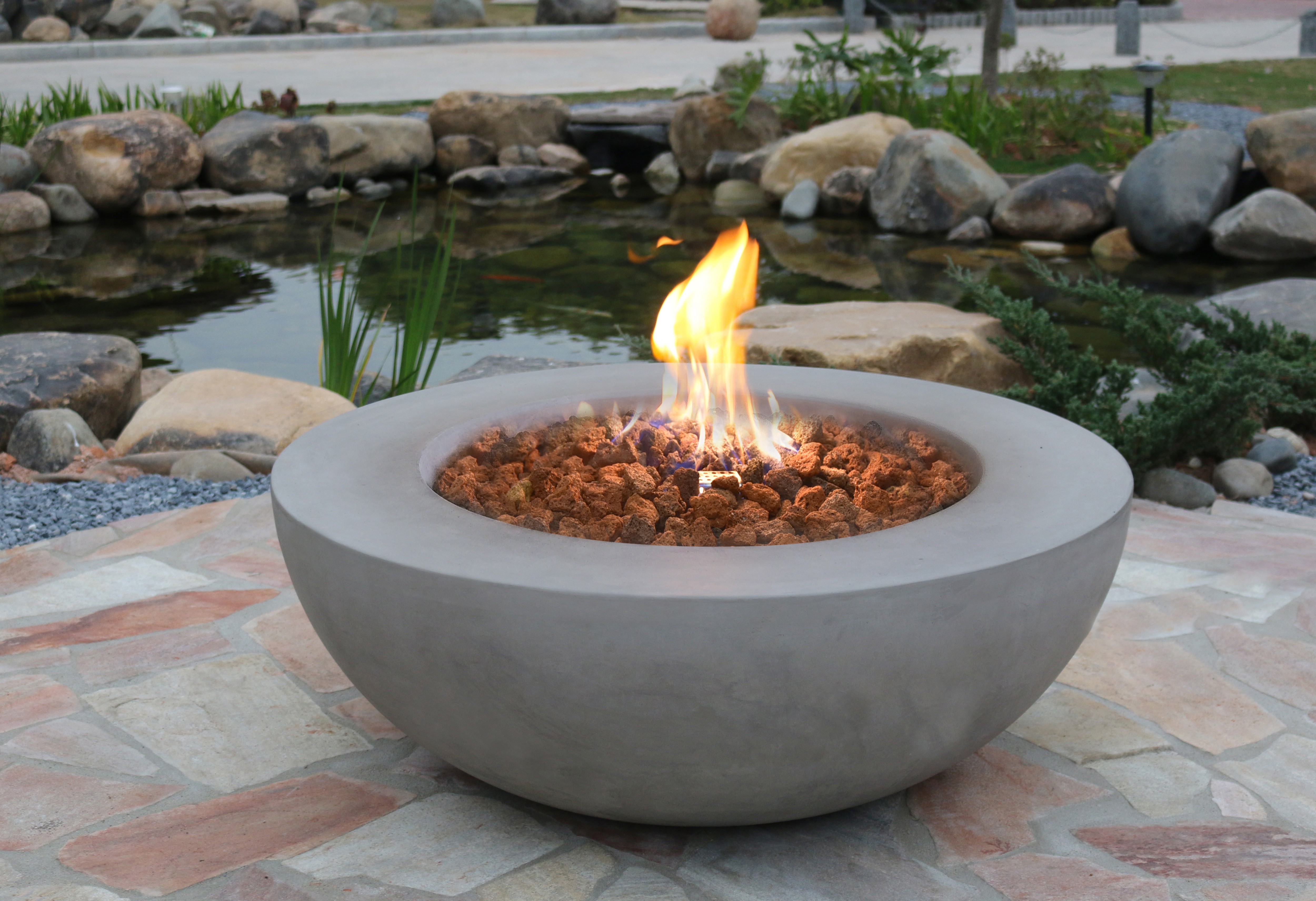 Click to enlarge Lunar Bowl Fire Table photo