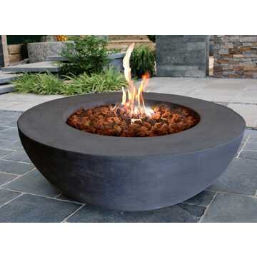 Lunar Bowl (dark Grey) Fire Table