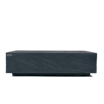 Cape Town Fire Table - Slate Black