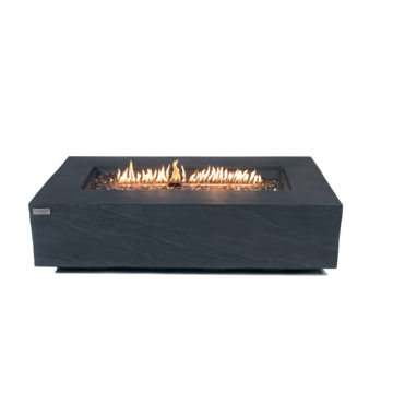 Cape Town Fire Table - Slate Black