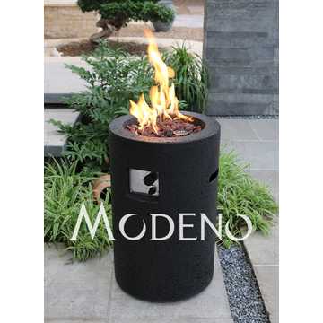 Lava Tube Concrete Fire Pit