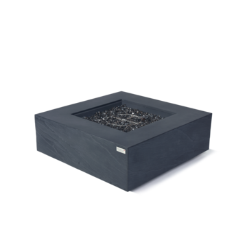 Roraima Fire Table - Slate Black