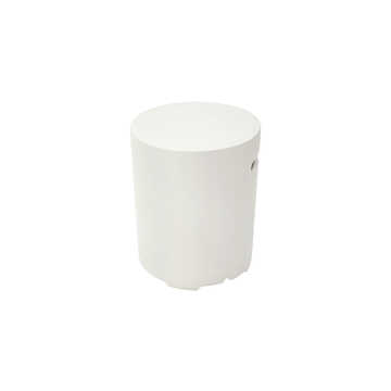 Round Tank Cover - Cream White - Smooth Finish